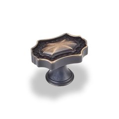 Padua 1-9/16 Inch Diameter Antique Brushed Satin Brass Cabinet Knob Padua 1-9/16 Inch Diameter Antique Brushed Satin Brass Cabinet Knob