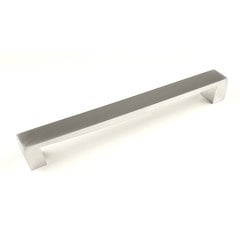 Fairmont 8-13/16 Inch Center to Center Dull Chrome Europe Cabinet Pull Fairmont 8-13/16 Inch Center to Center Dull Chrome Europe Cabinet Pull