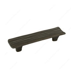 Striated 6-5/16 Inch Center to Center Old America Cabinet Pull Striated 6-5/16 Inch Center to Center Old America Cabinet Pull