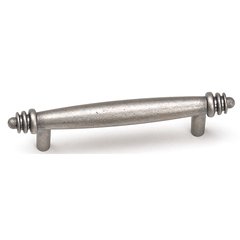 Kama 3 Inch Center to Center Antique Pewter Cabinet Pull Kama 3 Inch Center to Center Antique Pewter Cabinet Pull