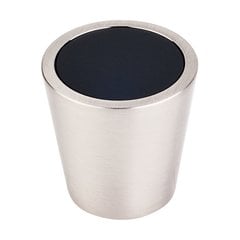 Crystal 1-1/16 Inch Diameter Black Crystal Cabinet Knob Crystal 1-1/16 Inch Diameter Black Crystal Cabinet Knob