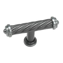 Capri 2-1/2 Inch Length Antique Pewter Cabinet Knob Capri 2-1/2 Inch Length Antique Pewter Cabinet Knob