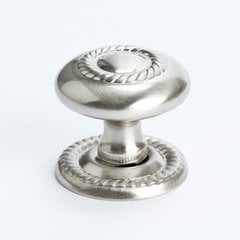 Advantage Plus 4 1-1/4 Inch Diameter Brushed Nickel Cabinet Knob Advantage Plus 4 1-1/4 Inch Diameter Brushed Nickel Cabinet Knob