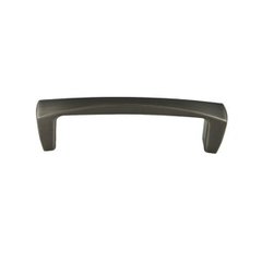 Aspire 3-3/4 Inch Center to Center Brushed Tin Cabinet Pull Aspire 3-3/4 Inch Center to Center Brushed Tin Cabinet Pull