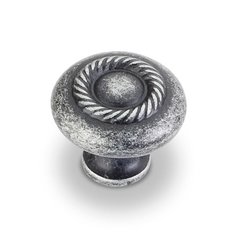 Lenoir 1-1/4 Inch Diameter Swedish Iron Machined Cabinet Knob Lenoir 1-1/4 Inch Diameter Swedish Iron Machined Cabinet Knob