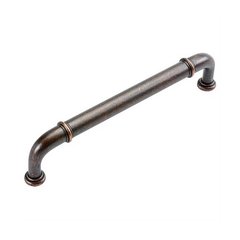 Cottage 5-1/16 Inch Center to Center Dark Antique Copper Cabinet Pull Cottage 5-1/16 Inch Center to Center Dark Antique Copper Cabinet Pull