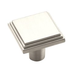 Manor 1 Inch Diameter Satin Nickel Cabinet Knob Manor 1 Inch Diameter Satin Nickel Cabinet Knob