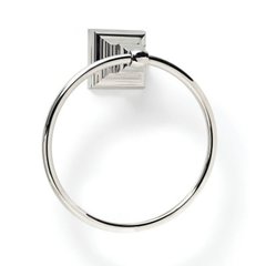 Markham Towel Ring Polished Nickel Markham Towel Ring Polished Nickel