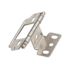 Full Inset Ball Tip Hinge-Sterling Nickel-Sold Each Full Inset Ball Tip Hinge-Sterling Nickel-Sold Each