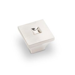 Modena 1 Inch Diameter Satin Nickel Cabinet Knob Modena 1 Inch Diameter Satin Nickel Cabinet Knob