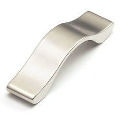Italian Designs Wave 2-1/2 Inch Center to Center Satin Nickel Cabinet Pull Italian Designs Wave 2-1/2 Inch Center to Center Satin Nickel Cabinet Pull
