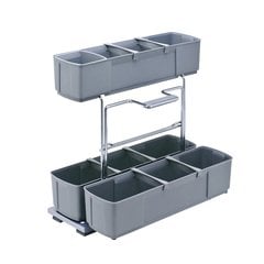 Cleaning Caddy Storage Unit Pullout Grey Cleaning Caddy Storage Unit Pullout Grey