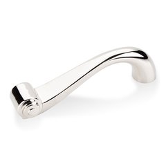 Duval 3-3/4 Inch Center to Center Polished Nickel Cabinet Pull Duval 3-3/4 Inch Center to Center Polished Nickel Cabinet Pull
