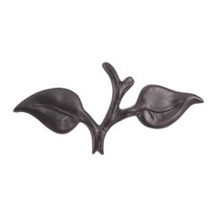 Leaf 3 Inch Center to Center Aged Bronze Cabinet Pull Leaf 3 Inch Center to Center Aged Bronze Cabinet Pull