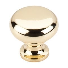 Somerset 1-1/4 Inch Diameter Polished Brass Cabinet Knob Somerset 1-1/4 Inch Diameter Polished Brass Cabinet Knob