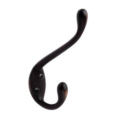 Amerock Large Coat and Hat Hook-Oil Rubbed Bronze Amerock Large Coat and Hat Hook-Oil Rubbed Bronze