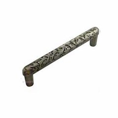 Vine 4 Inch Center to Center Satin Antique Nickel Cabinet Pull Vine 4 Inch Center to Center Satin Antique Nickel Cabinet Pull