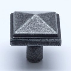 Rhapsody 1-3/16 Inch Diameter Weathered Iron Cabinet Knob Rhapsody 1-3/16 Inch Diameter Weathered Iron Cabinet Knob