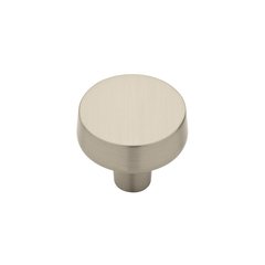 Soft Modern Knob 1-2/5 inch Diameter Satin Nickel Soft Modern Knob 1-2/5 inch Diameter Satin Nickel