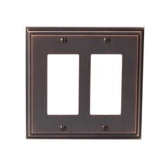 Mulholland Two Rocker Wall Plate Oil Rubbed Bronze Mulholland Two Rocker Wall Plate Oil Rubbed Bronze