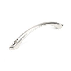 Luna 5-1/16 Inch Center to Center Satin Nickel Cabinet Pull Luna 5-1/16 Inch Center to Center Satin Nickel Cabinet Pull