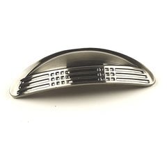 Majestic 3 Inch Center to Center Brushed Black Nickel Cabinet Cup Pull Majestic 3 Inch Center to Center Brushed Black Nickel Cabinet Cup Pull