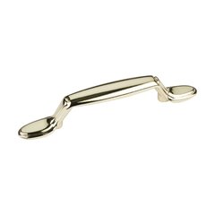 Palisade 3 Inch Center to Center Polished Brass Cabinet Pull Palisade 3 Inch Center to Center Polished Brass Cabinet Pull