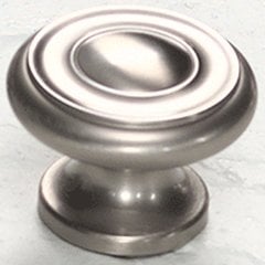 Colonial 1-1/2 Inch Diameter Satin Nickel Cabinet Knob Colonial 1-1/2 Inch Diameter Satin Nickel Cabinet Knob