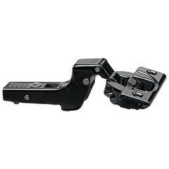 110 Degree Soft Close Inset Screw-On Hinge - Black Onyx 110 Degree Soft Close Inset Screw-On Hinge - Black Onyx
