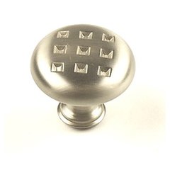Majestic 1-3/16 Inch Diameter Dull Satin Nickel Cabinet Knob Majestic 1-3/16 Inch Diameter Dull Satin Nickel Cabinet Knob
