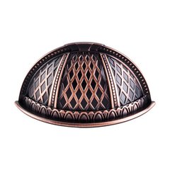 Trevi Fountain 2-1/2 Inch Center to Center Tuscan Bronze Cabinet Cup Pull Trevi Fountain 2-1/2 Inch Center to Center Tuscan Bronze Cabinet Cup Pull