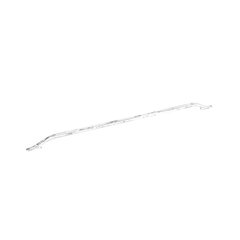 Jazz 17-5/8 Inch Center to Center Brushed White Cabinet Pull Jazz 17-5/8 Inch Center to Center Brushed White Cabinet Pull