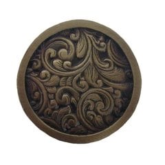 Classic 1-3/8 Inch Diameter Antique Brass Cabinet Knob Classic 1-3/8 Inch Diameter Antique Brass Cabinet Knob