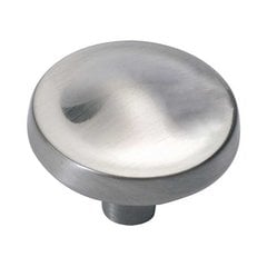 Arc 1-1/4 Inch Diameter Satin NIckel Cabinet Knob Arc 1-1/4 Inch Diameter Satin NIckel Cabinet Knob