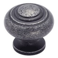 Inspirations 1-3/16 Inch Diameter Wrought Iron Dark Cabinet Knob Inspirations 1-3/16 Inch Diameter Wrought Iron Dark Cabinet Knob