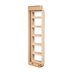 Wall Filler With 5 Adjustable Shelves 6" Wide Wall Filler With 5 Adjustable Shelves 6" Wide