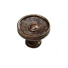 Sunburst 1-3/8 Inch Diameter Highlighted Bronze Cabinet Knob Sunburst 1-3/8 Inch Diameter Highlighted Bronze Cabinet Knob
