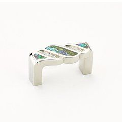 Arioso 1-3/4 Inch Center to Center Imperial Shell, Polished Nickel Cabinet Pull Arioso 1-3/4 Inch Center to Center Imperial Shell, Polished Nickel Cabinet Pull