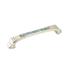 Cadence 5-1/2 Inch Center to Center Imperial Shell, Polished Nickel Cabinet Pull Cadence 5-1/2 Inch Center to Center Imperial Shell, Polished Nickel Cabinet Pull