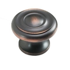 Solid Brass Traditional Designs 1-1/2 Inch Diameter Michelangelo Bronze Cabinet Knob Solid Brass Traditional Designs 1-1/2 Inch Diameter Michelangelo Bronze Cabinet Knob