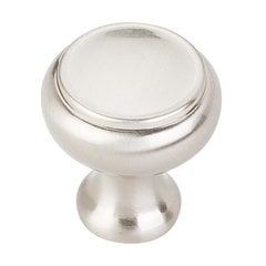 Westbury 1-1/4 Inch Diameter Satin Nickel Cabinet Knob Westbury 1-1/4 Inch Diameter Satin Nickel Cabinet Knob
