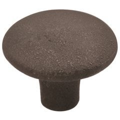Aston Falls Knob 1-3/8 inch Diameter Cast Iron Aston Falls Knob 1-3/8 inch Diameter Cast Iron