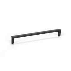 Metro 8-13/16 Inch Center to Center Matte Black Cabinet Pull Metro 8-13/16 Inch Center to Center Matte Black Cabinet Pull