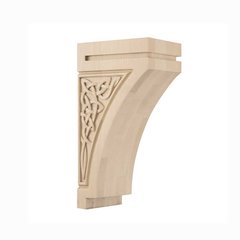 Gaelic Large Corbel Unfinished Hard Maple Gaelic Large Corbel Unfinished Hard Maple
