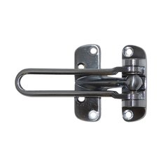 Aluminum Door Flip Guard Satin Chrome Aluminum Door Flip Guard Satin Chrome