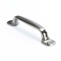 Euro Moderno 3-3/4 Inch Center to Center Brushed Black Nickel Cabinet Pull Euro Moderno 3-3/4 Inch Center to Center Brushed Black Nickel Cabinet Pull