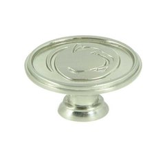 Collegiate 1-1/2 Inch Diameter Satin Nickel Cabinet Knob Collegiate 1-1/2 Inch Diameter Satin Nickel Cabinet Knob
