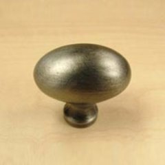Plymouth 1-3/8 Inch Diameter Weathered Pewter Cabinet Knob Plymouth 1-3/8 Inch Diameter Weathered Pewter Cabinet Knob