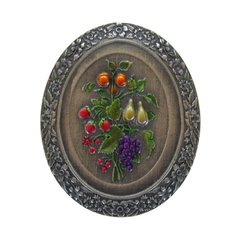 Tuscan 1-3/16 Inch Diameter Pewter Hand Tinted Cabinet Knob Tuscan 1-3/16 Inch Diameter Pewter Hand Tinted Cabinet Knob