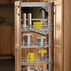 4 Basket Pantry 50-3/4" - 58-9/32" H Chrome 4 Basket Pantry 50-3/4" - 58-9/32" H Chrome